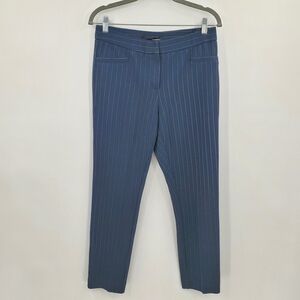 ♡ Amanda & Chelsea Blue with White Pinstripe Pants Size 8